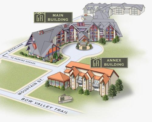 كانمور B&B Grand Rockies Resort 2Br 1Pullout المظهر الخارجي الصورة